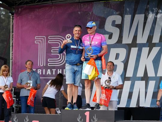 Włodzimierz Lizak z Elbląga ze złotem