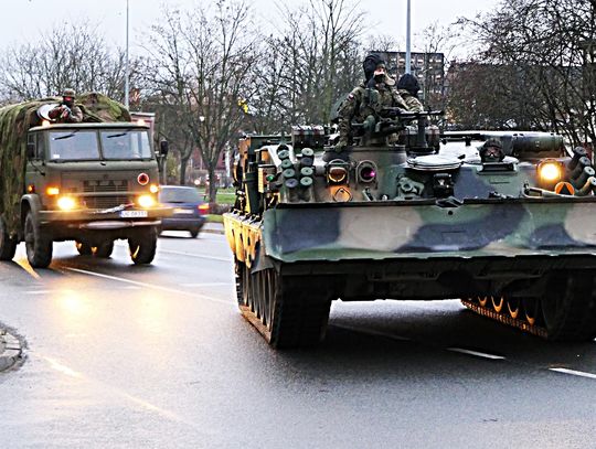 Wojsko na ulicach Elbląga [ZDJĘCIA]