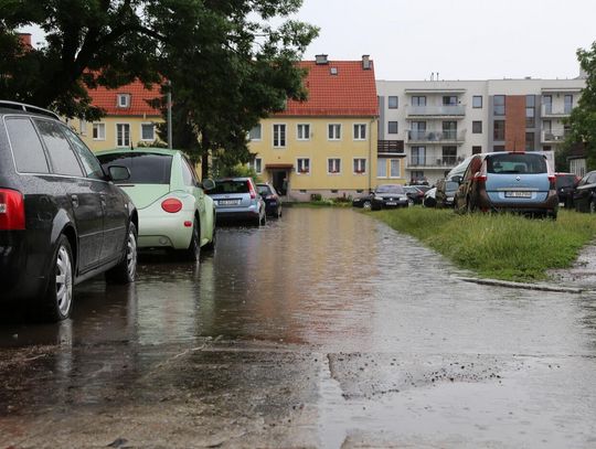 Worki i piasek dla mieszkańców Elbląga