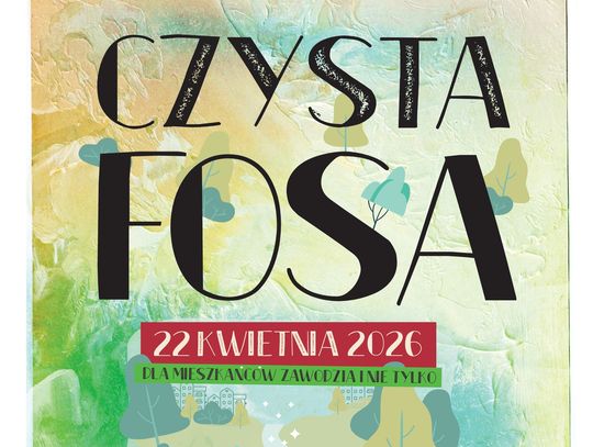 Wspólne sprzątanie Fosy Miejskiej. Każdy może pomóc