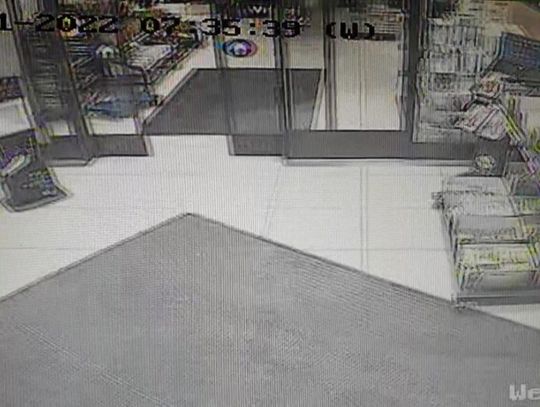 Wybiegł z Lidla z kartonem orzeszków. Szuka go policja [WIDEO]