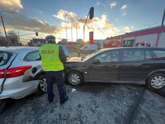 Wypadek na DK22. Na miejscu lądował śmigłowiec LPR