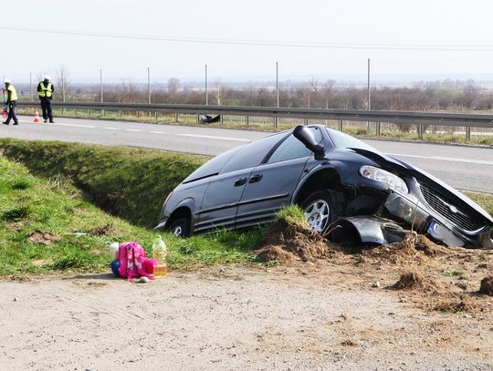 Wypadek w Gronowie Górnym. 5 osób poszkodowanych, w tym dwójka dzieci