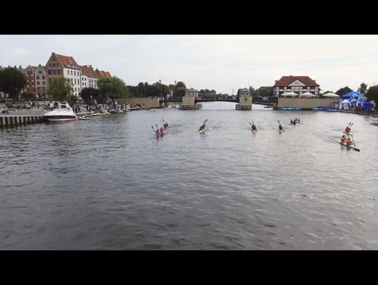 Wyścigi na Rzece Elbląg. Zobacz film!