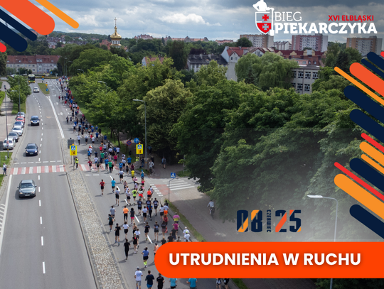 XVI Bieg Piekarczyka – utrudnienia w ruchu