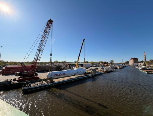 Z elbląskiego portu do Danii [WIDEO]