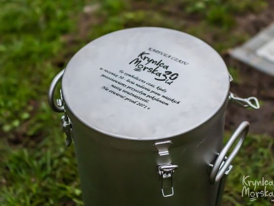 Za 50 lat w Krynicy Morskiej wykopią kapsułę czasu