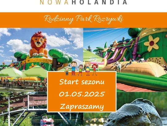 Zabawa na całego w Rodzinnym Parku Rozrywki Nowa Holandia!