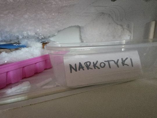Zamrażarka skrywała nie tylko jedzenie. Kryminalni zatrzymali 32-latka z Elbląga