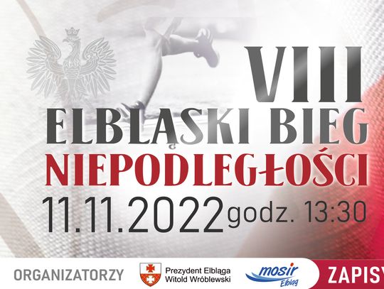 Ostatnie godziny zapisów na Elbląski Bieg Niepodległości!