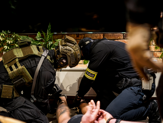 Zatrzymania o świcie [FOTO]