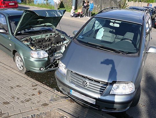 Zderzenie pojazdów na ulicy Browarnej