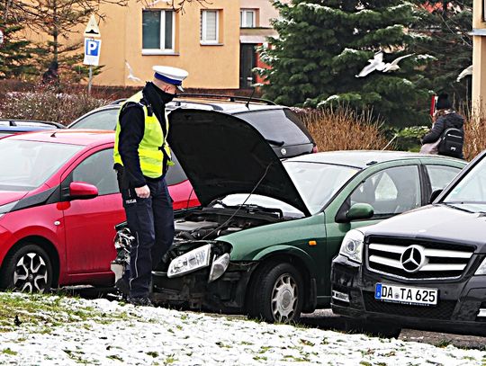 Zderzenie przy CH Ogrody Zderzenie przy CH Ogrody