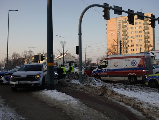 Zderzenie z radiowozem