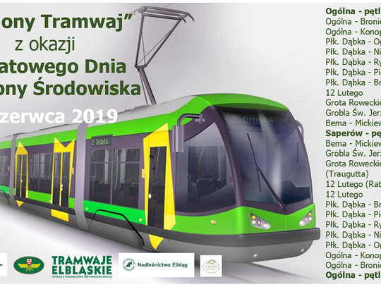 „Zielony tramwaj” wyruszy w Elbląg