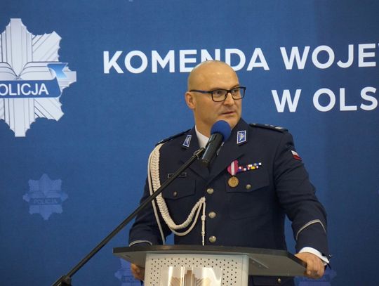 Zmiana na stanowisku Komendanta Wojewódzkiego Policji w Olsztynie