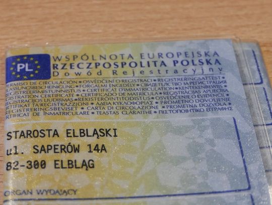 Zmiany w dowodach rejestracyjnych -  nowe przepisy weszły w życie!
