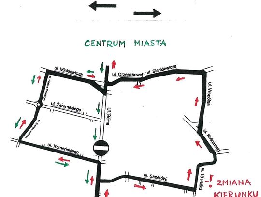 Zmiany w organizacji ruchu w ul. Bema i w ul. 13 Pułku Przeciwlotniczego
