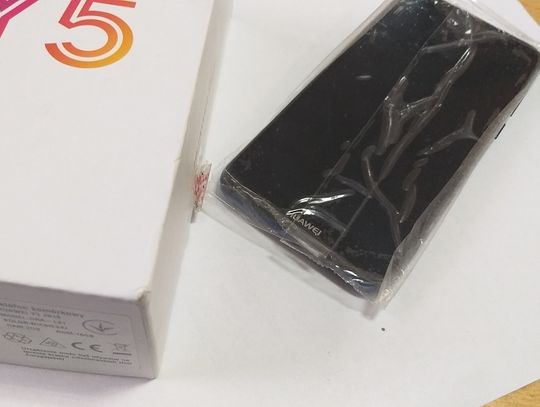 Znaleziono telefon