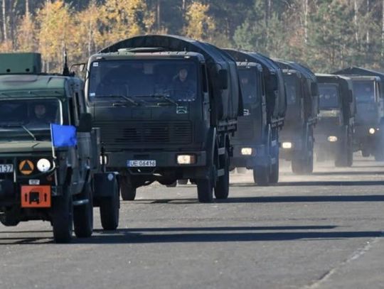 Żołnierze i pojazdy wojskowe na drogach od soboty. Ważny komunikat dla mieszkańców