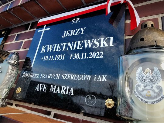 Żołnierze WOT odwiedzili groby poległych żołnierzy Armii Krajowej