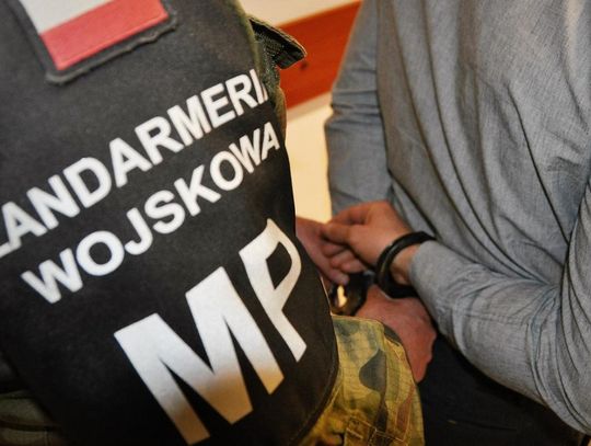 Żołnierze Żandarmerii Wojskowej w Elblągu zatrzymali żołnierza za handel narkotykami
