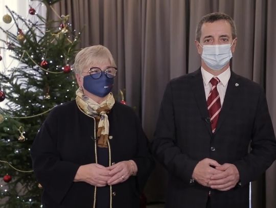 Życzenia świąteczne od Poseł na Sejm RP Elżbiety Gelert oraz Senatora RP Jerzego Wcisły