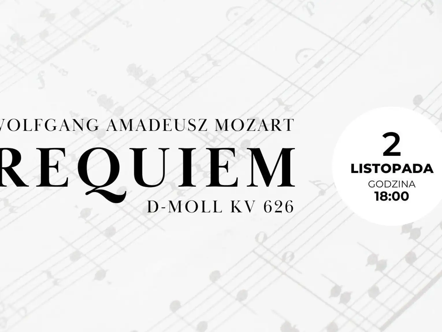 Requiem Mozarta zabrzmi w Galerii EL. Wyjątkowy koncert w