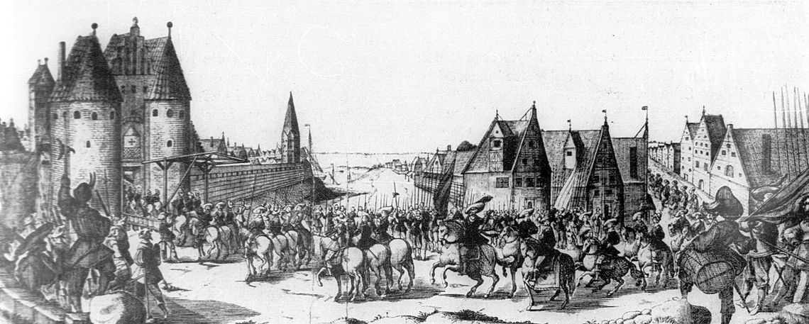 15 lipca 1626 roku król szwedzki, Gustaw Adolf dokonał brawurowego wjazdu do obleganego Elbląga