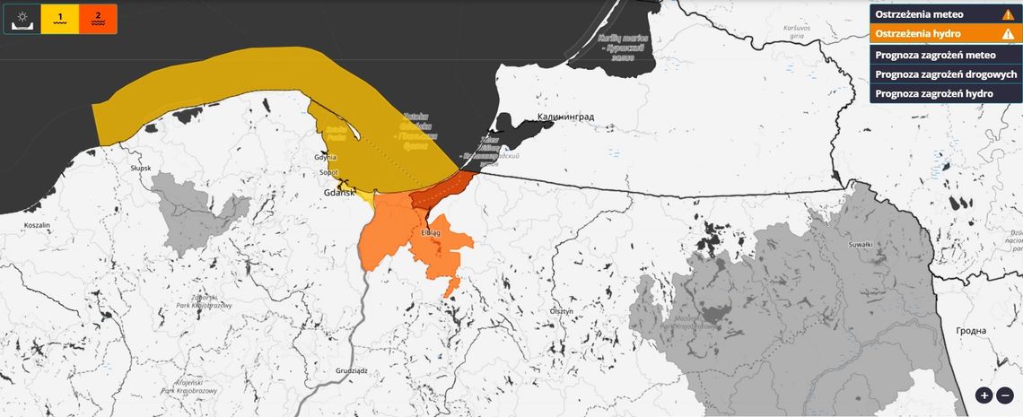 2 stopień ostrzeżenia!