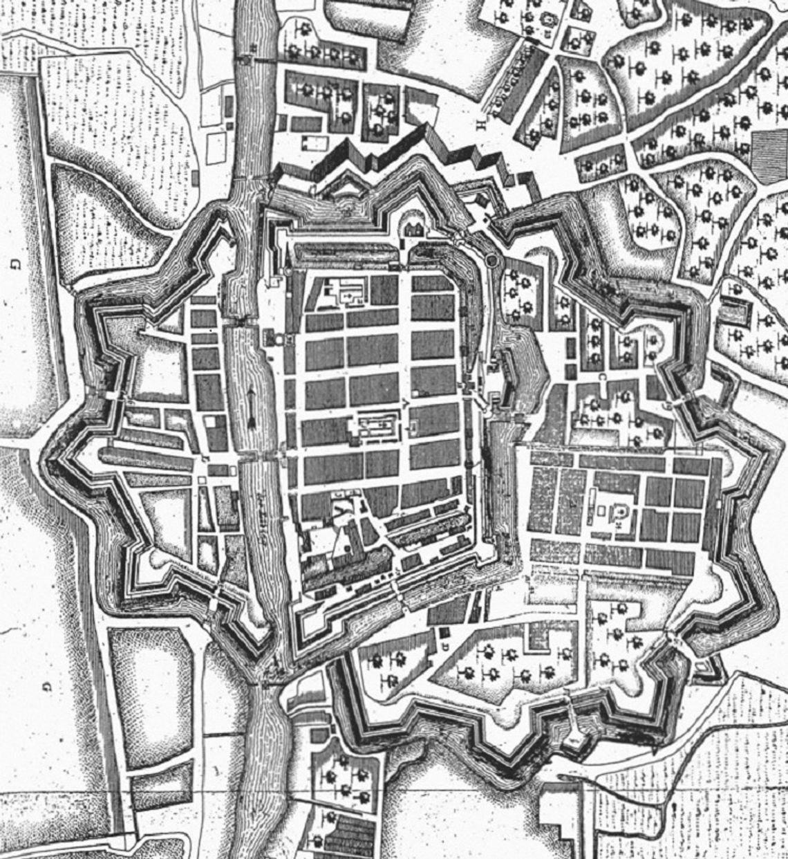 24 czerwca 1773 roku Rada Miejska zwróciła się z prośbą o rozebranie fortyfikacji miejskich