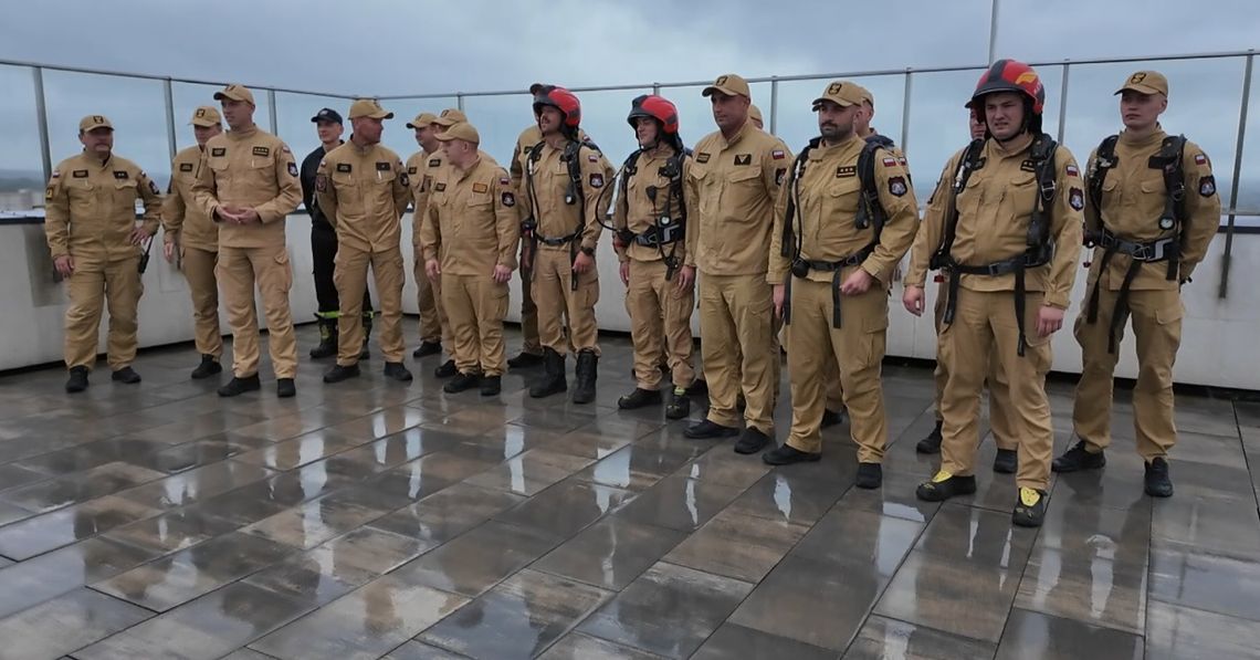 24 rocznica zamachu na WTC. Strażacy z Elbląga oddali hołd [WIDEO]