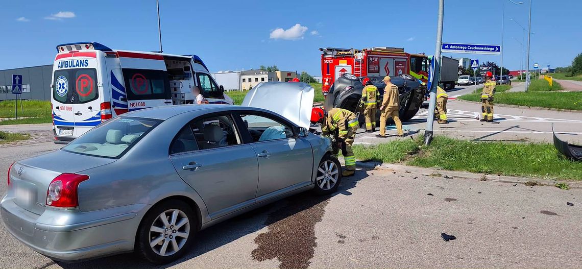 Akcja służb na Modrzewinie. Ruch może być utrudniony Akcja służb na Modrzewinie. Ruch może być utrudniony