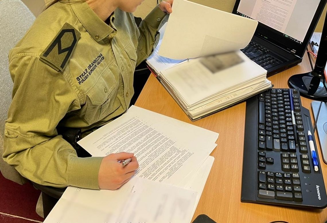 Akcja Straży Granicznej w Elblągu. "Prezes zarządu firmy pracował nielegalnie"