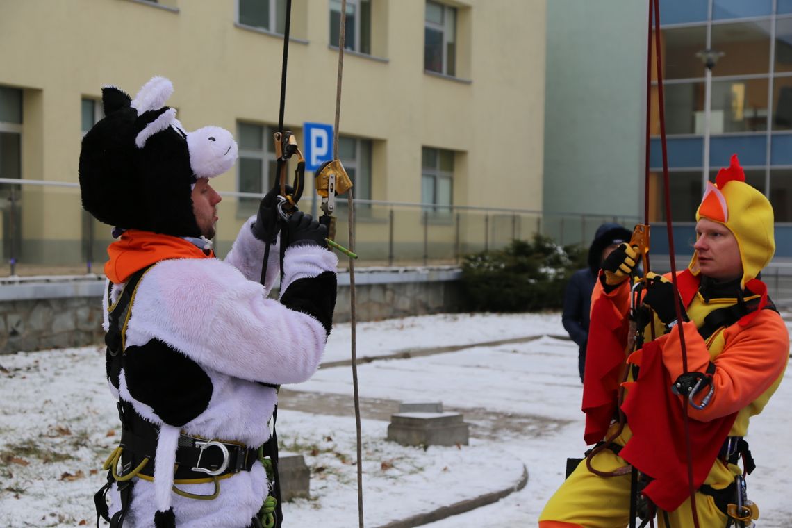 Alpiniści dla WOŚP odwiedzili Elbląg [FOTO I FILM]