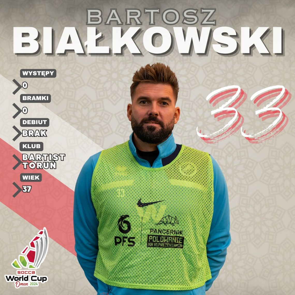 Bartosz Białkowski zagra w reprezentacji