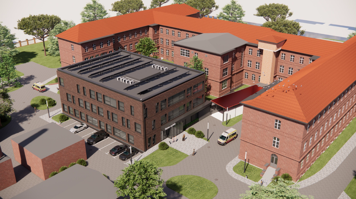 Będzie rozbudowa Szpitala Miejskiego św. Jana Pawła II w Elblągu Będzie rozbudowa Szpitala Miejskiego św. Jana Pawła II w Elblągu