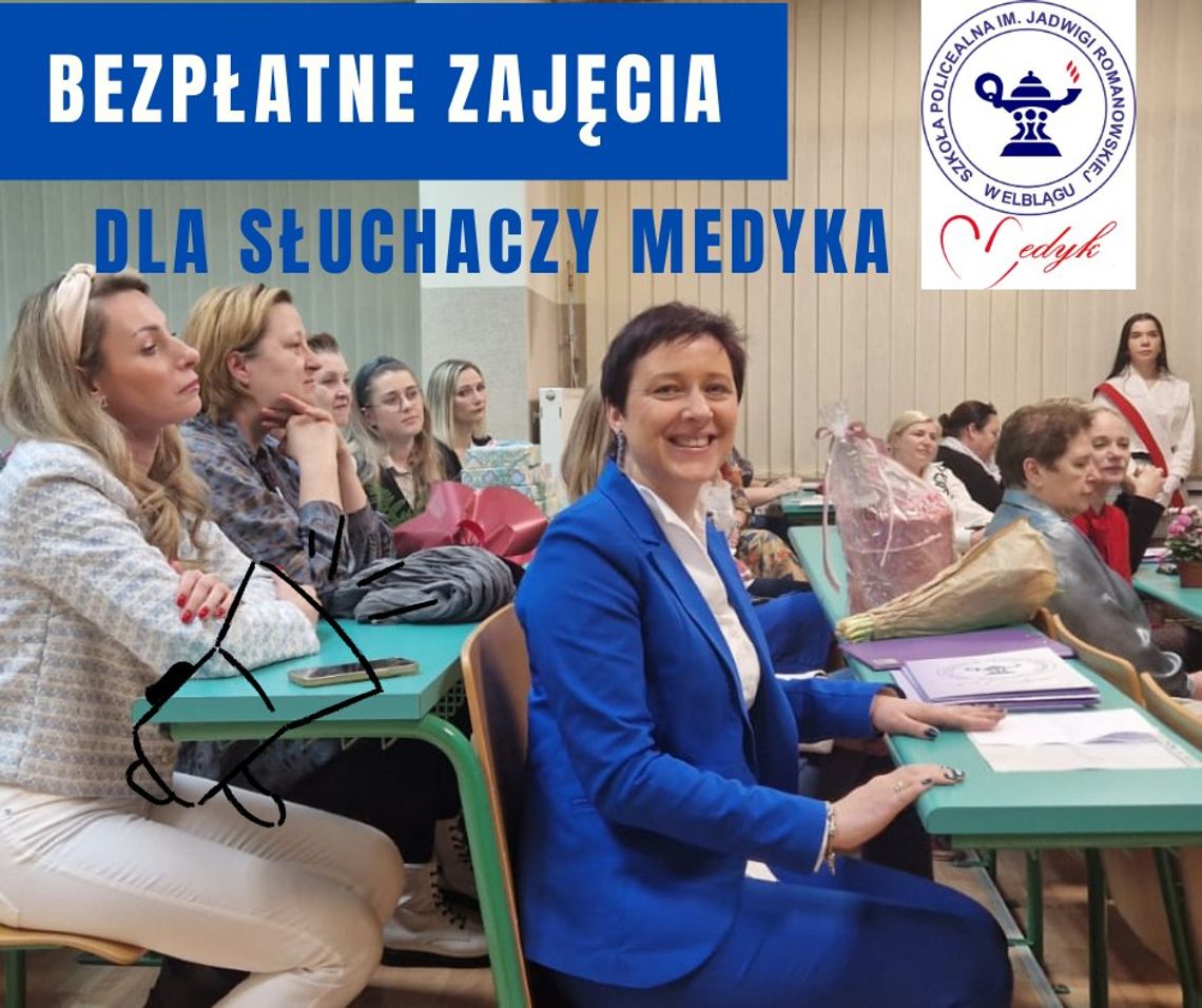 Bezpłatne zajęcia przygotowujące do egzaminów zawodowych w Medyku Elbląg