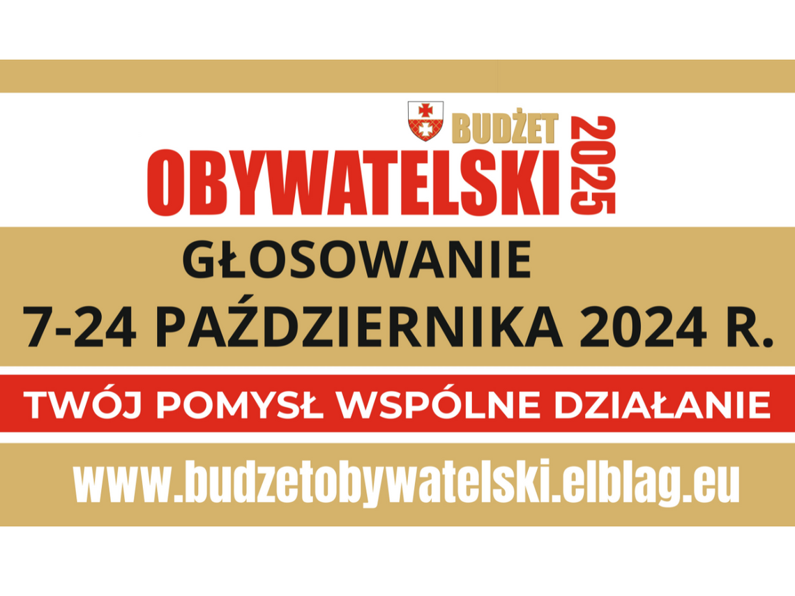 Budżet Obywatelski – głosowanie od 7 października