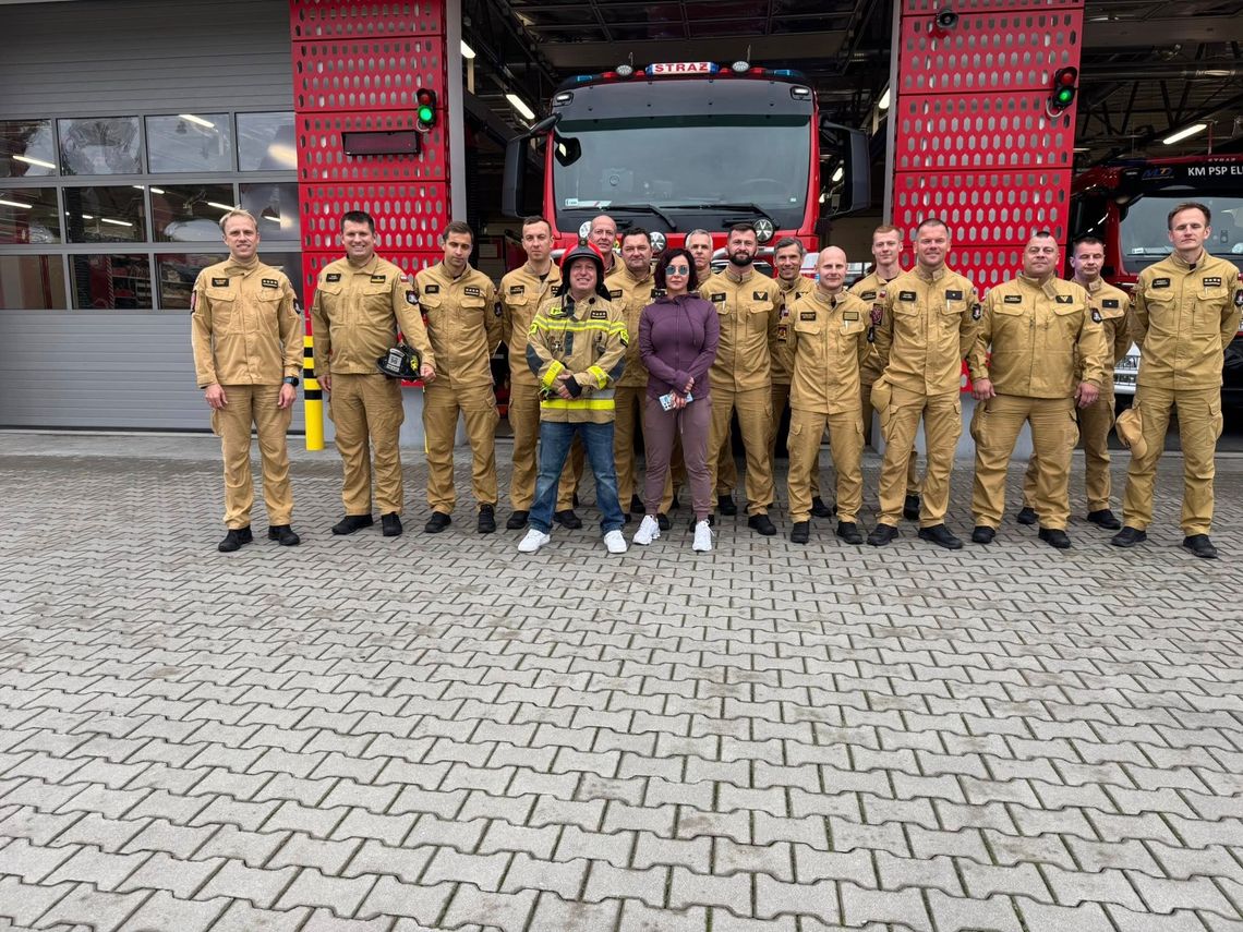 "Chicago Fire" w Elblągu, czyli strażacy bez granic [FOTO]