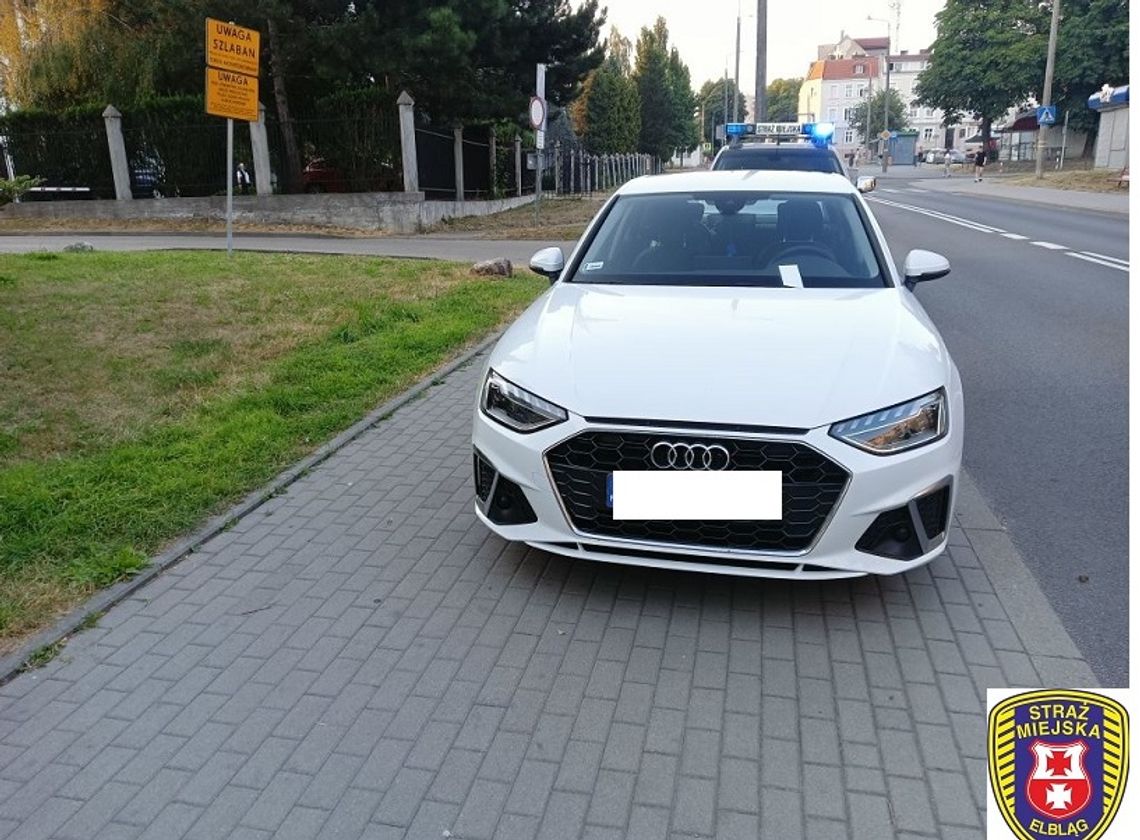 Chodnik nie dla pieszych?