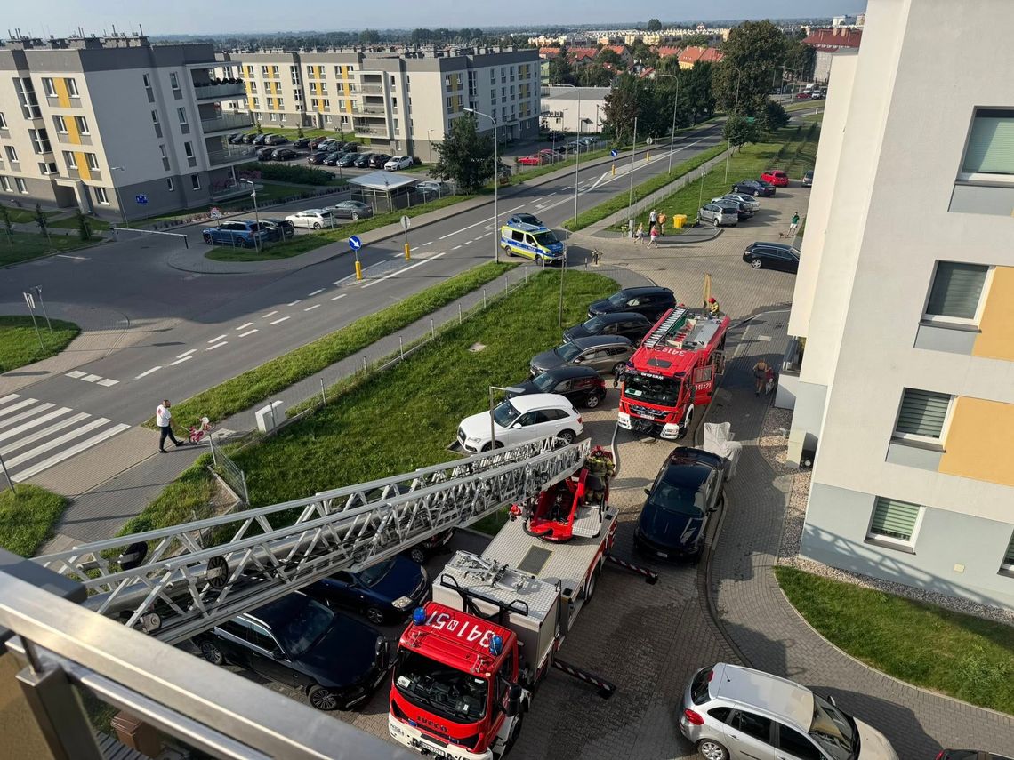 Chwile grozy na Łęczyckiej