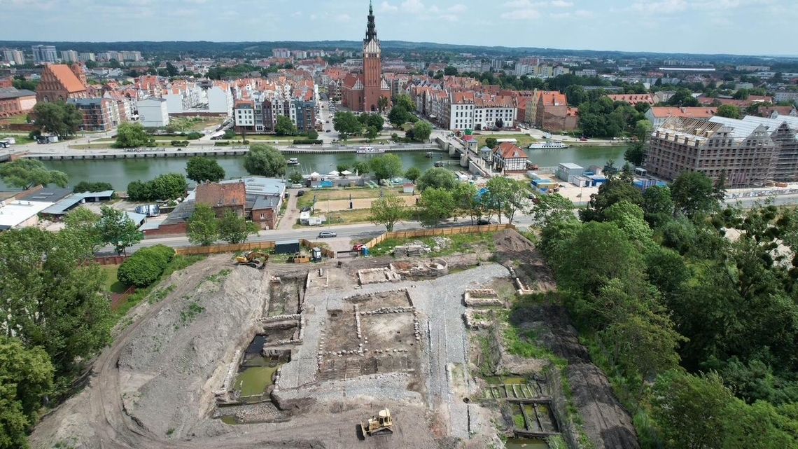 Co odkryli archeolodzy na Wyspie Spichrzów w Elblągu?