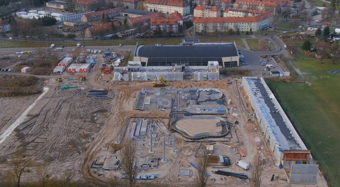 Co słychać na budowie kąpieliska w Elblągu? Sprawdzamy Co słychać na budowie kąpieliska w Elblągu? Sprawdzamy