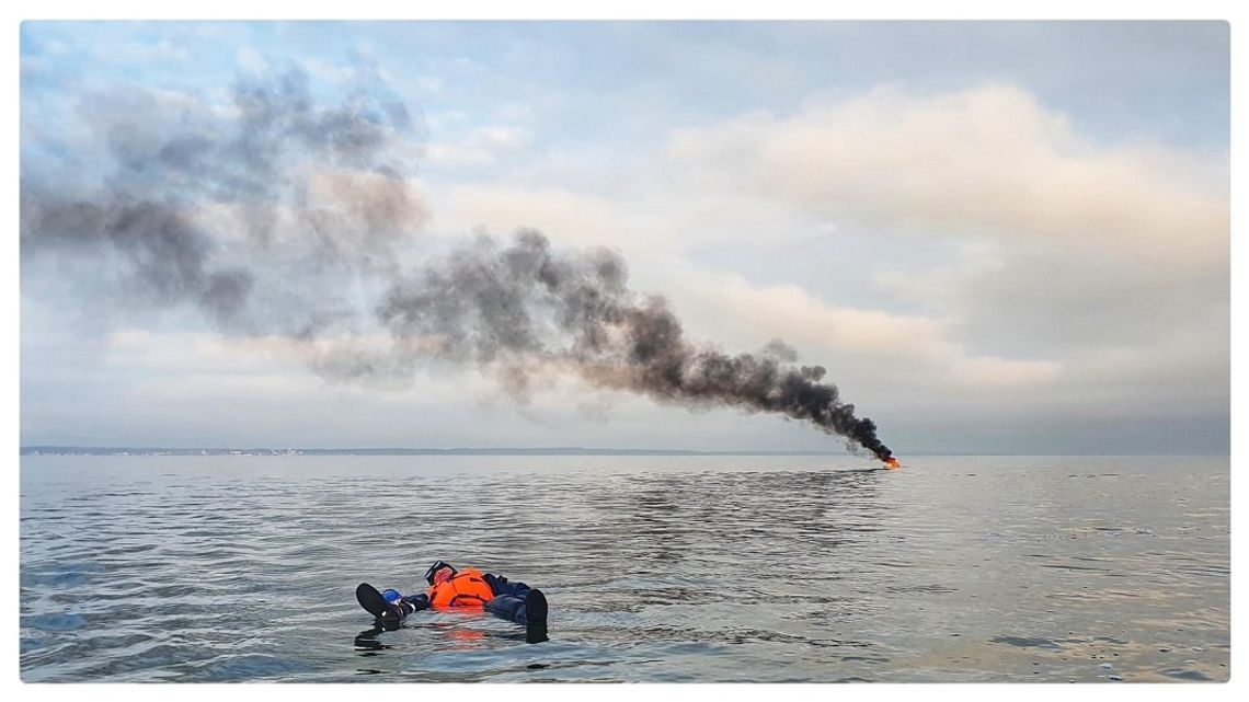 Ćwiczenia na Zalewie Wiślanym