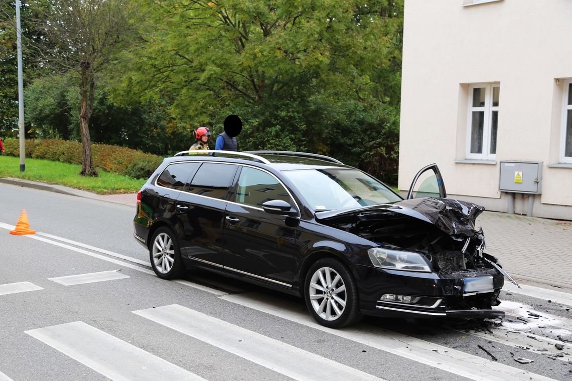Czołowe zderzenie na Traugutta
