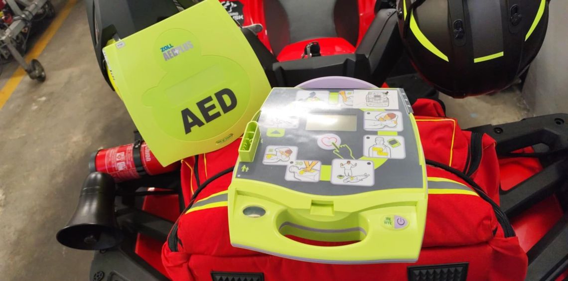 Defibrylator AED uratował życie w Krzewsku