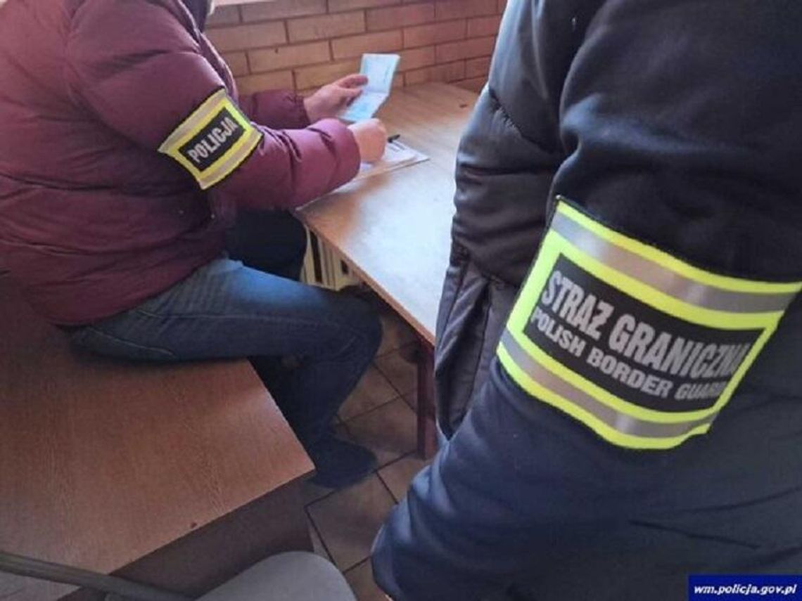 Cudzoziemiec zatrzymany w Braniewie. Został przekazany z wnioskiem o wydalenie z kraju