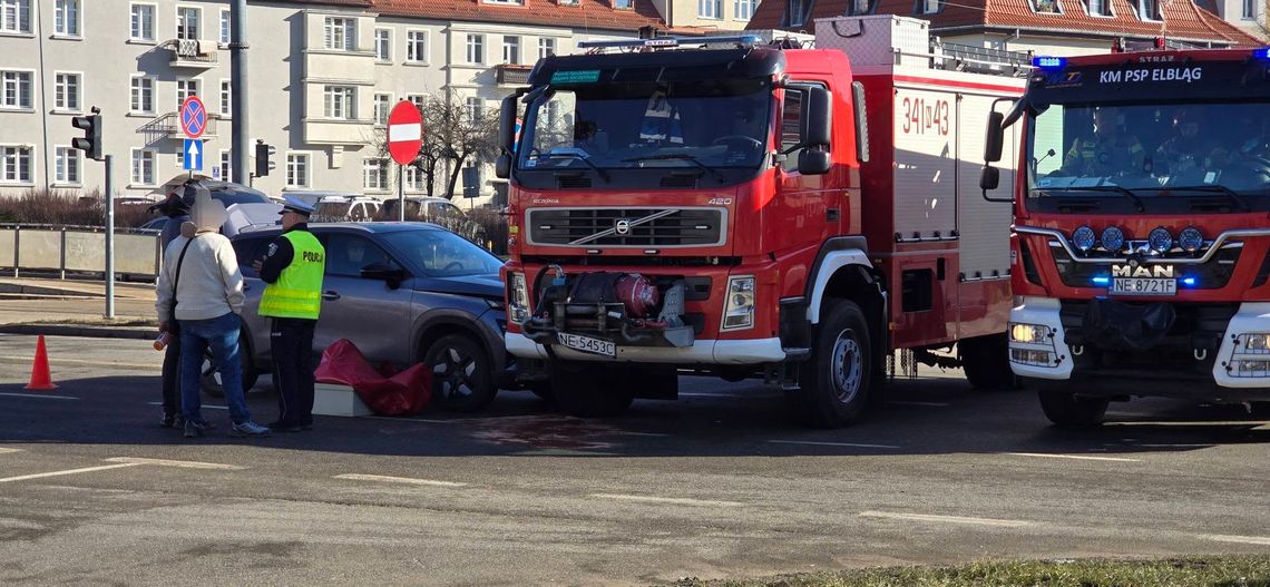Dlaczego strażak dostał mandat?