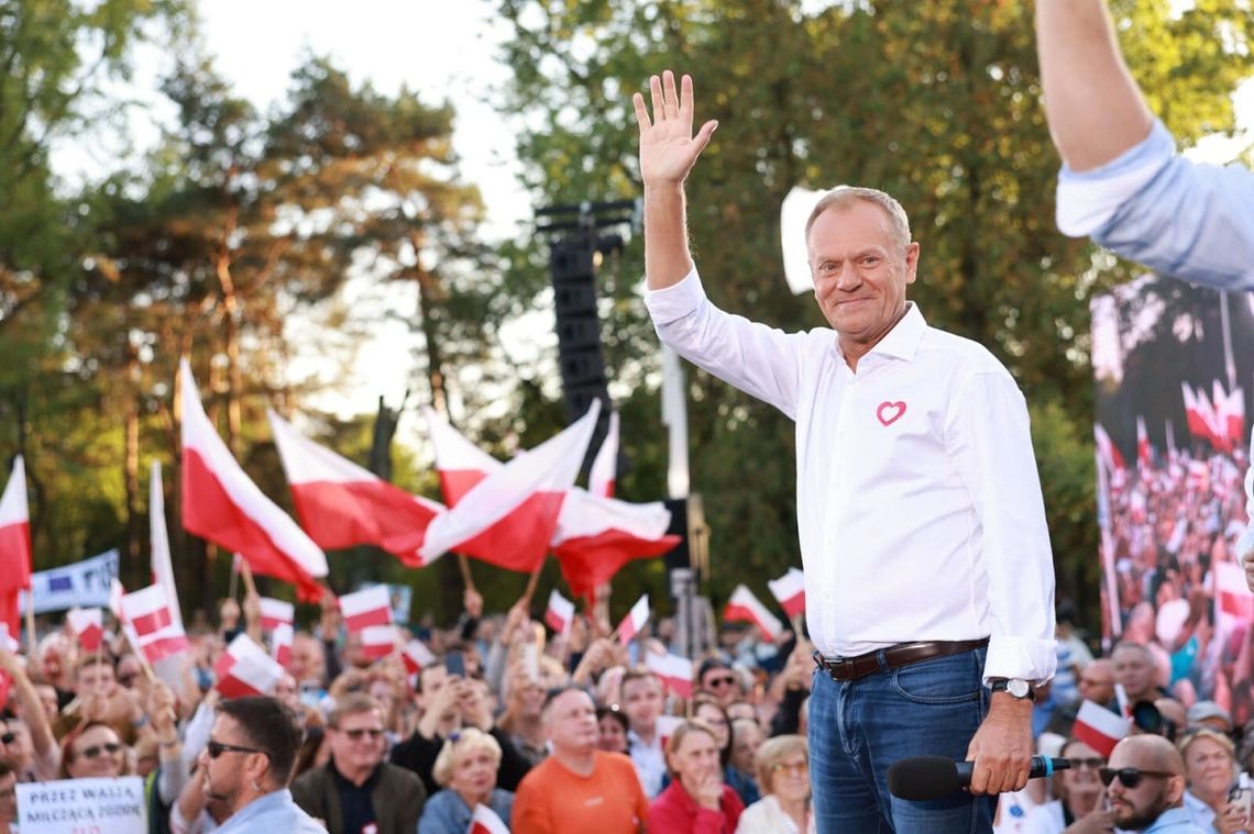 Donald Tusk w Elblągu